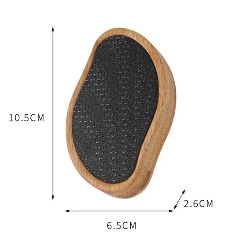 Pedra Depiladora e Esfoliadora em Nanoglass / Depilação Suave e sem dor e Esfoliação Profunda em Um Só Toque!