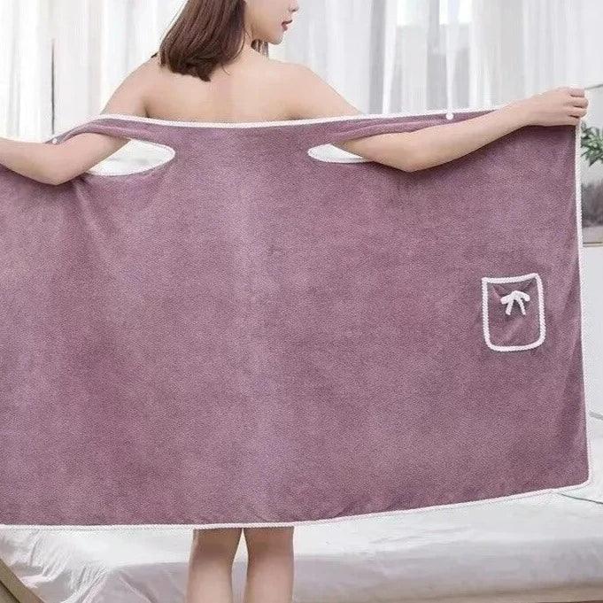 (Promoção: Compre 1, Leve 2) Toalha-Roupão Suavize™ em Microfibra / A Suavidade que te Abraça após o Banho! - ModernLar