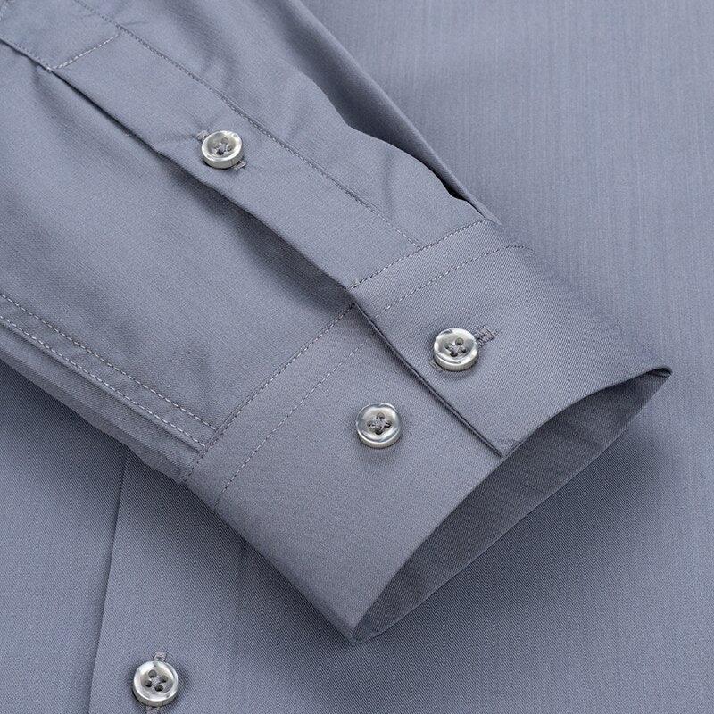 Camisa Social Lisa Em Fibra de Bambú - EcoChic / Descubra o Conforto Absoluto com Nossa Camisa Social em Fibra de Bambu! - ModernLar