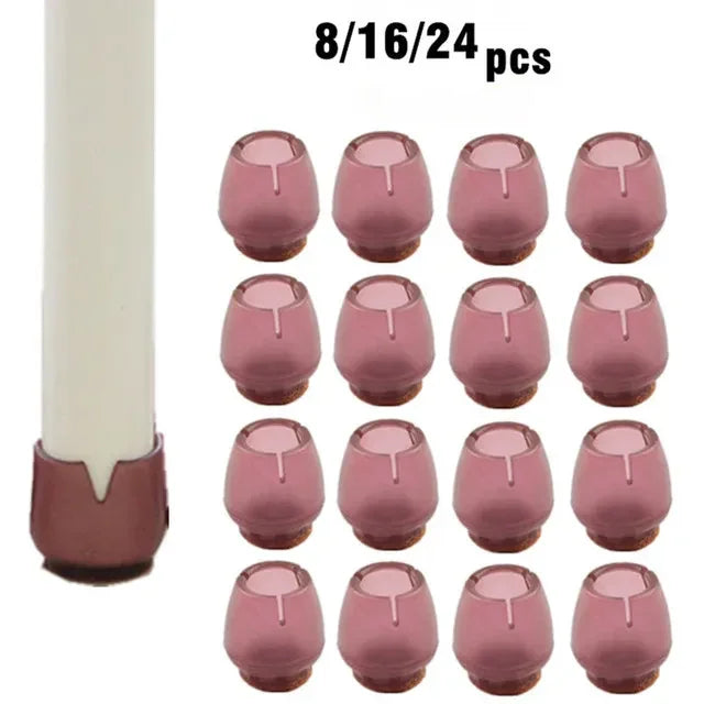 Protetor de Cadeira SilenceFit™ com Tecnologia Antirrisco e Antirruído / Preserve o Chão da Sua Casa e Prolongue a Vida Útil dos Seus Móveis