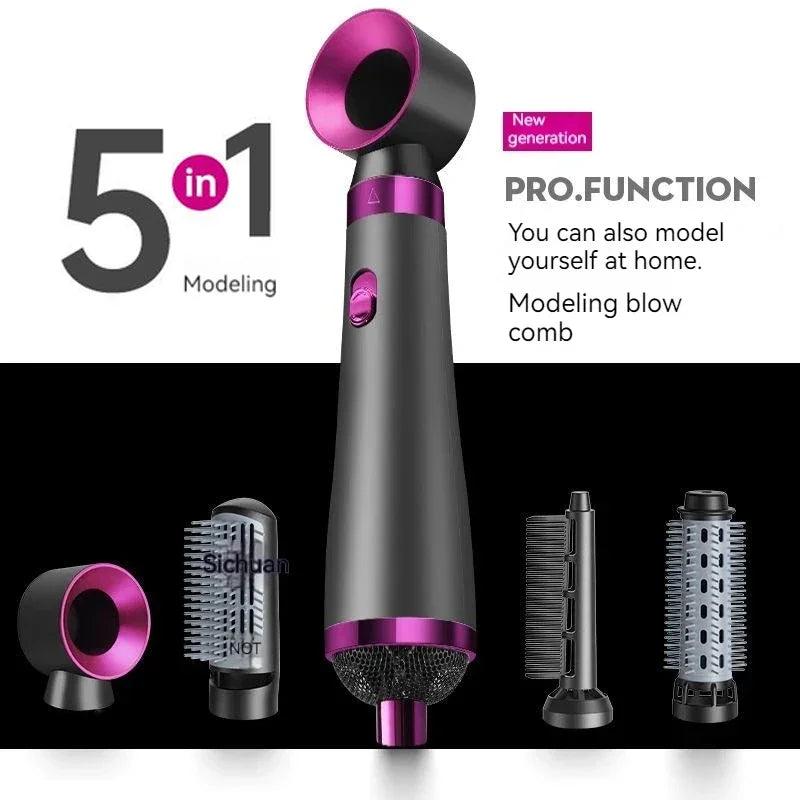 Secador 5 em 1 - Perfect Dry / Várias Combinações Diferentes Para Todas As Necessidades De Cuidado Com Seu Cabelo! - ModernLar