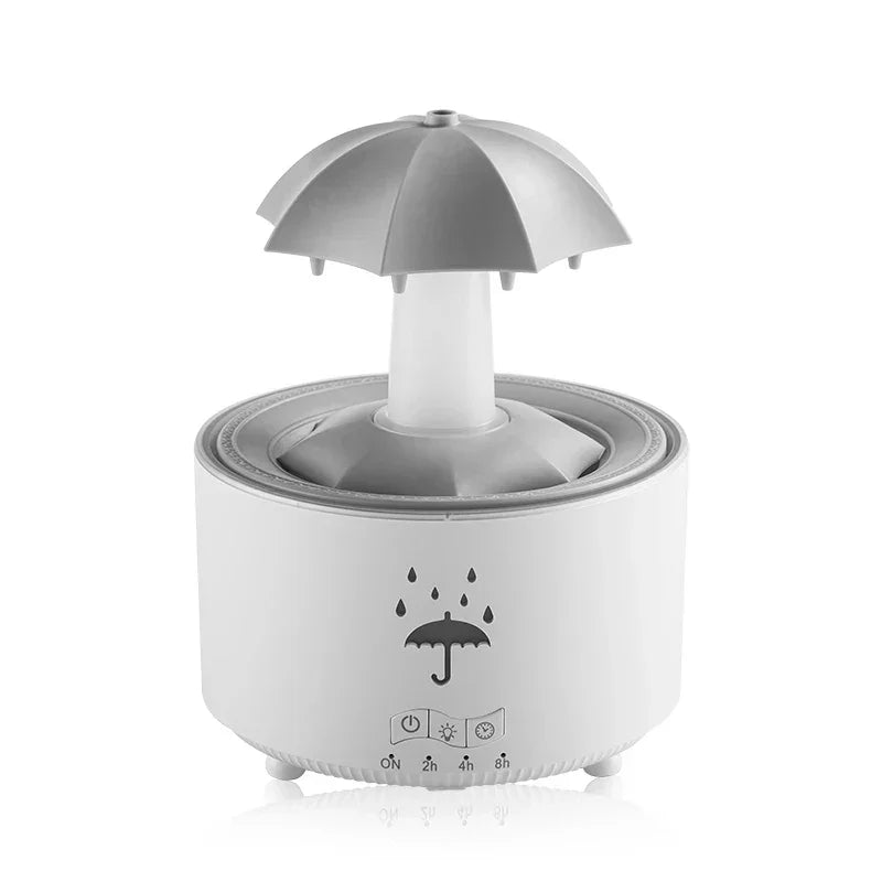 Umidificador Aromatizador Modern Lar™ / Barulho de Chuva para Relaxamento e Bem-Estar!