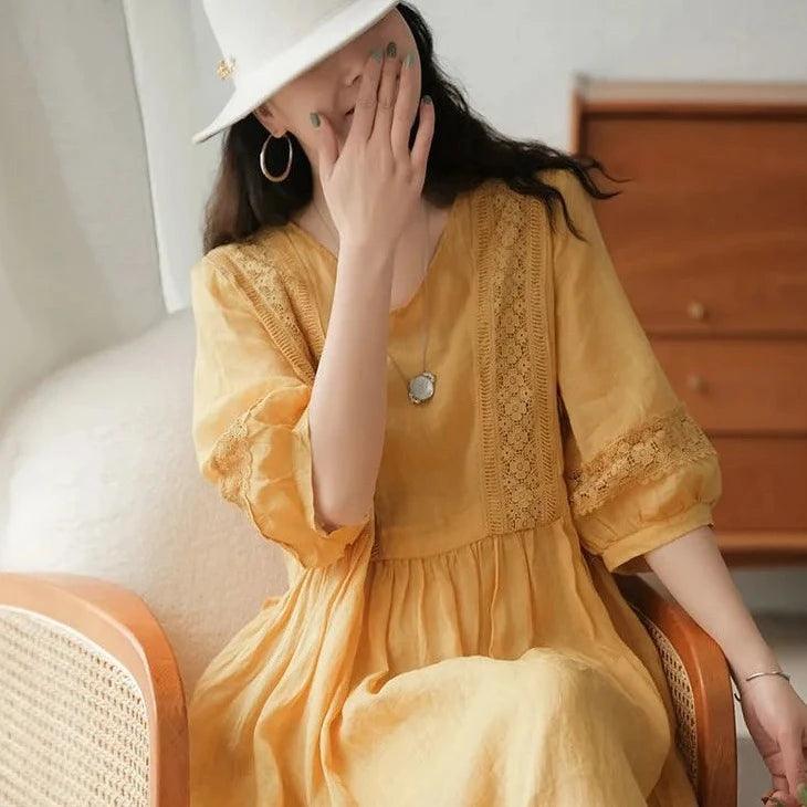 Vestido Nazaré em Voile de Algodão: A Elegância Leve e Refrescante para o Verão! - ModernLar