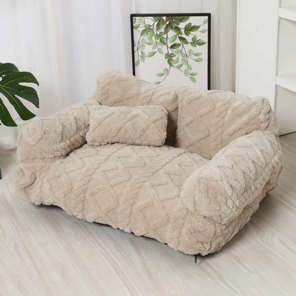 Cama Pet Estilo Sofá Modern Lar™ Design Premium com Conforto Acolhedor