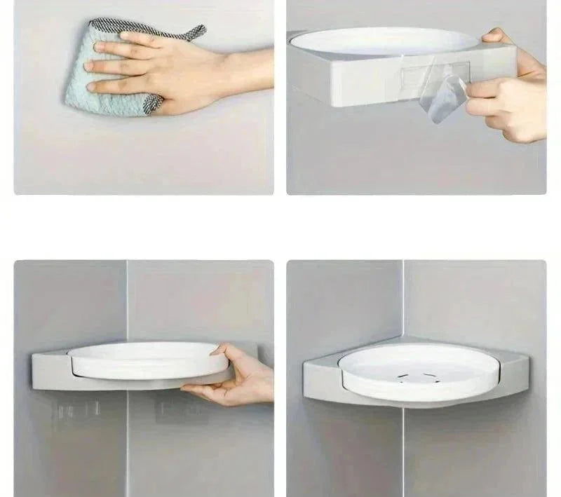 Prateleira Giratória ModernLar™ / Instalação Simples Sem Perfuração!