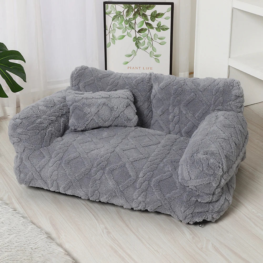 Cama Pet Estilo Sofá Modern Lar™ Design Premium com Conforto Acolhedor