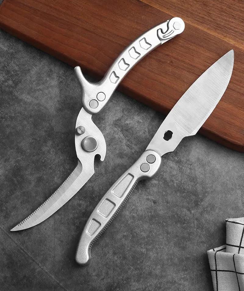 Tesoura Shark MultiCorte Cutelaria de Alto Padrão™ / Imponência, Precisão e Facilidade na Cozinha! - ModernLar