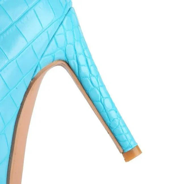 Bota Feminina Aligattor™ de Alto Padrão / O Calçado Feito para Mulheres Requintadas e Exigentes! - ModernLar