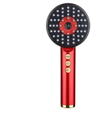 Escova Massageadora com Dispenser HidraHair™ / Hidratação e Estímulo para um Cabelo Mais Saudável!