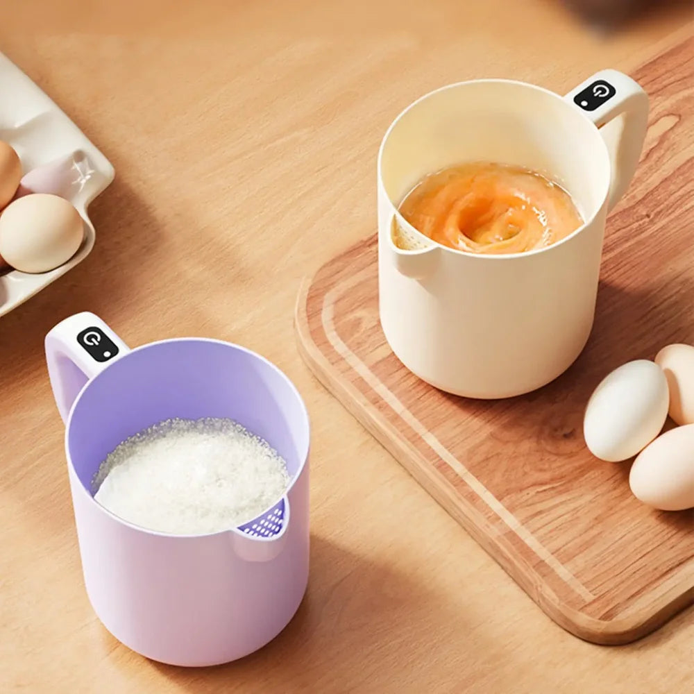 Caneca MagicMix™ com Agitação Magnética Recarregável / Praticidade Instantânea para Suas Misturas Favoritas!