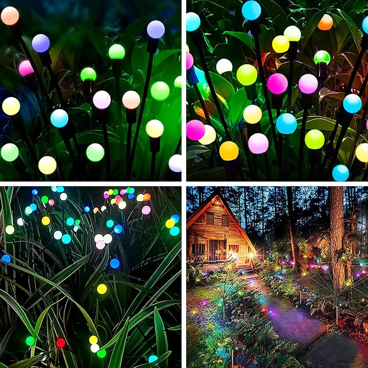 Luz Solar de Jardim Modern Lar™ / Beleza e Magia para deixar seu jardim ainda mais encantador!