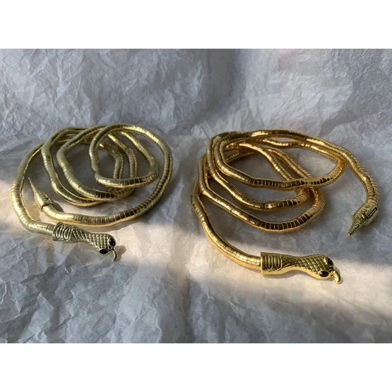 Colar Charme Serpente Flexível / O mais Elegante, Sofisticado e Sedutor para Todas as Ocasiões! - ModernLar