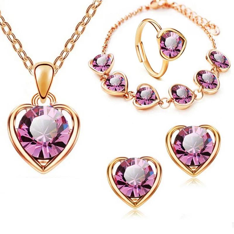 Conjunto Coração do Oceano/ A Escolha Ideal para Revelar sua Elegância e Sofisticação em Qualquer Evento! - ModernLar