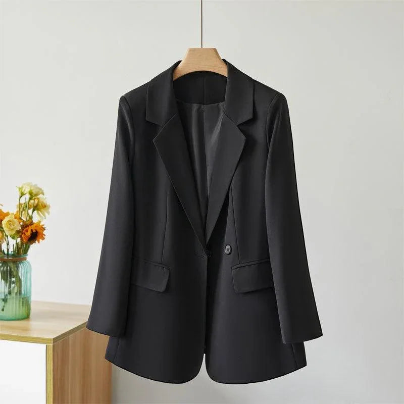 Novo Blazer Casual Chic Feminino - Elegância Minimalista Que Inspira! - ModernLar