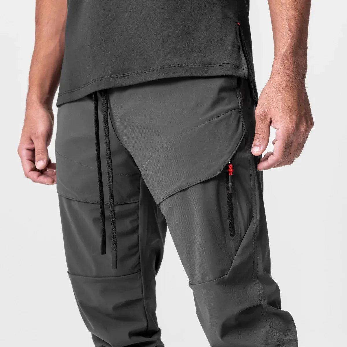 Calça Jogger Performance Titan™ com Suporte Inteligente para Toalha / Liberdade, Estilo e Funcionalidade em Uma Só Peça!