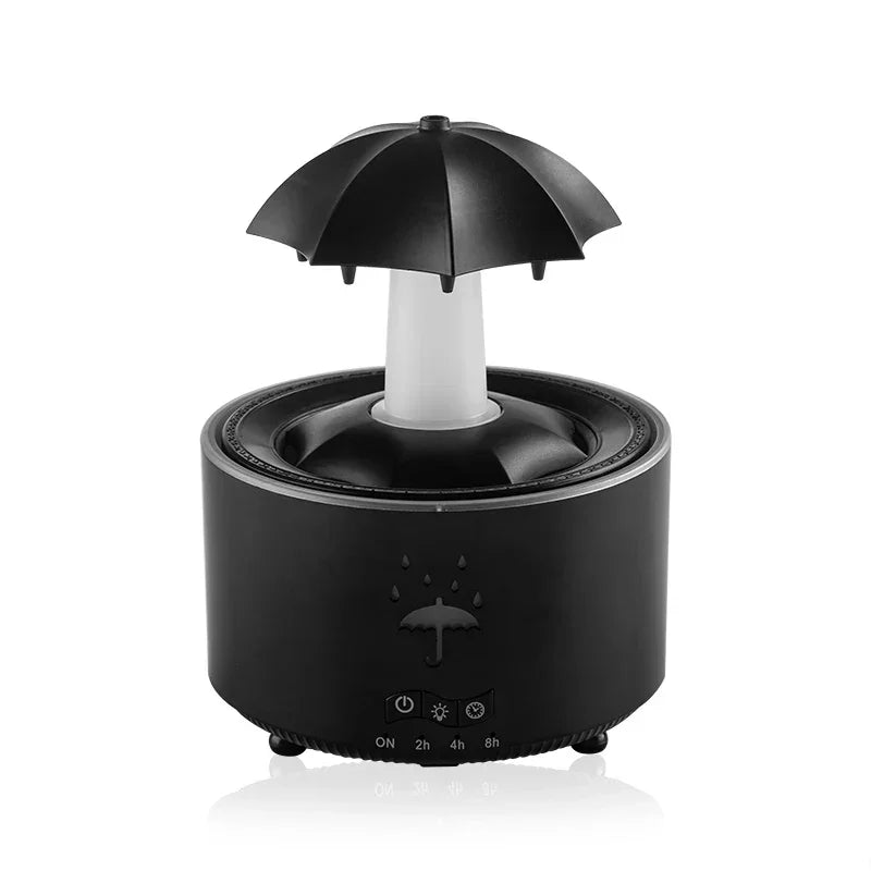 Umidificador Aromatizador Modern Lar™ / Barulho de Chuva para Relaxamento e Bem-Estar!