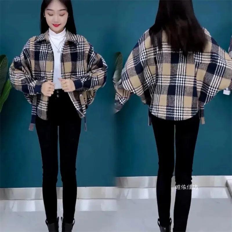 Casaco Dakota™ com Forro em Veludo e Mangas Morcego / Para um Look Despojado e ao mesmo tempo Confortável! - ModernLar