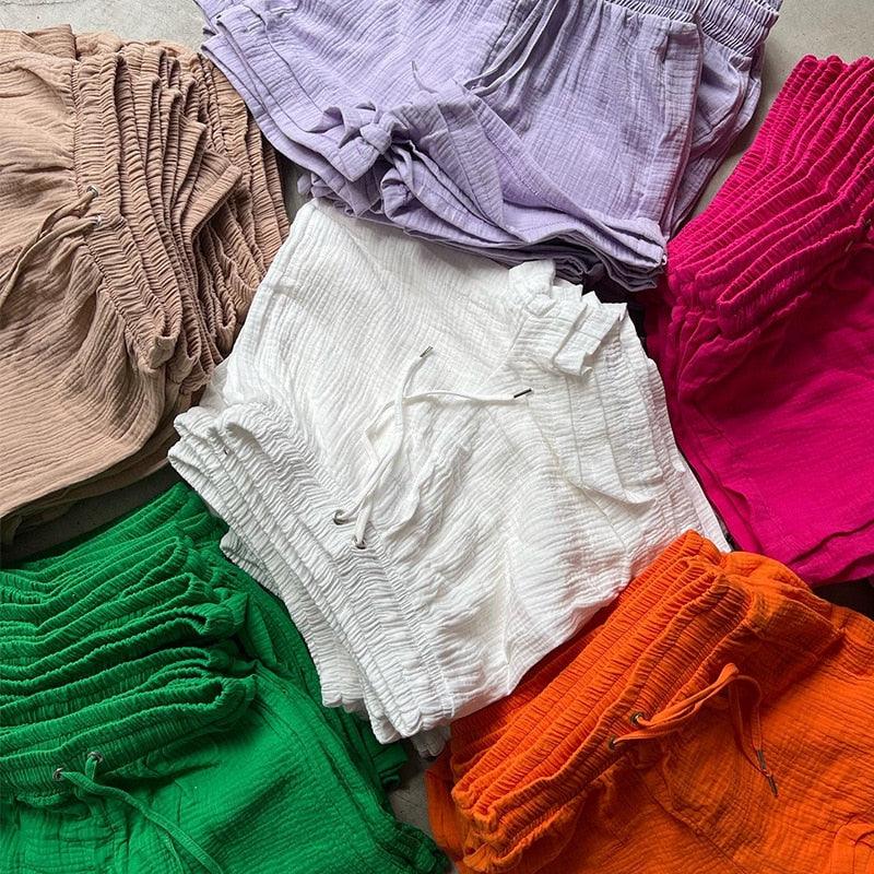 Conjunto Casual Feminino 2 peças - Jennifer / Perfeito para o Verão é dias Quentes! Garantindo Estilo e Frescor! - ModernLar