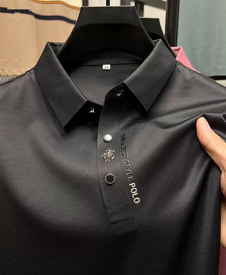 Polo de Alto Padrão GolfStar™ / A Camiseta do Homem que Adora se Vestir com Luxo & Requinte! - ModernLar