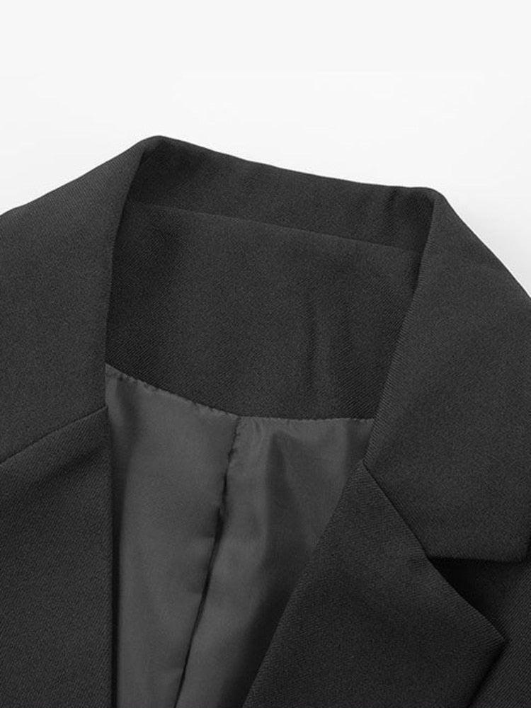 Novo Blazer Casual Chic Feminino - Elegância Minimalista Que Inspira! - ModernLar