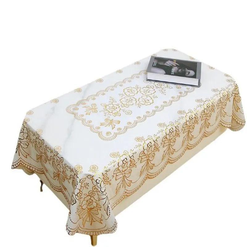 Toalha de Mesa Versailles™ Decor / Realeza e Proteção Impermeável para o seu Lar!