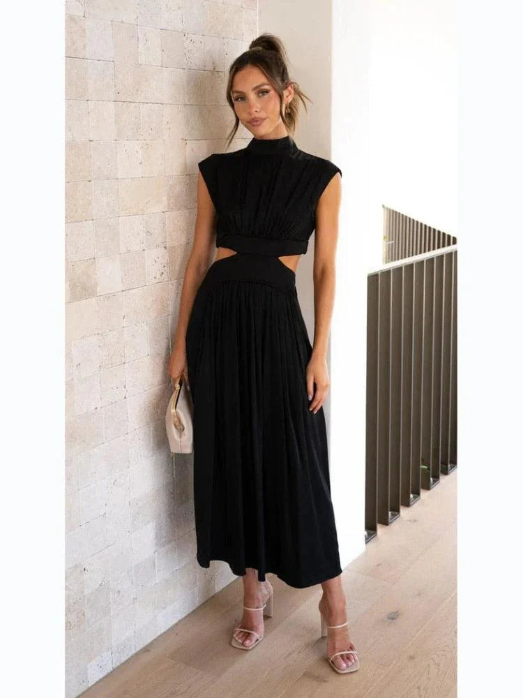 Vestido Dominique estilo 2 em 1 Cropped + Saia / O Mais Sútil, Confortável e Elegante! - ModernLar