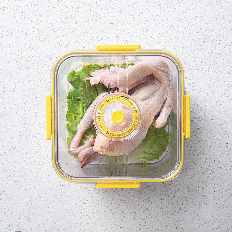 Organizadores de Geladeira FreshStack™ Recipientes modernos que mantém a qualidade de seu alimento! - ModernLar