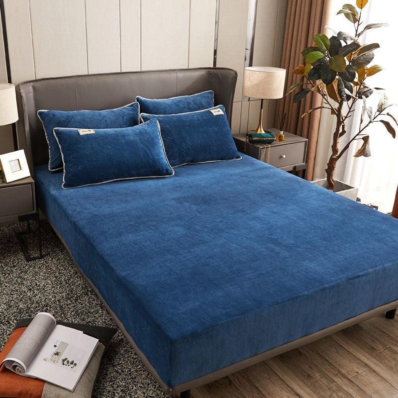 Conjunto Calme™ de Lençol + Fronhas em Veludo Super Macio - ModernLar