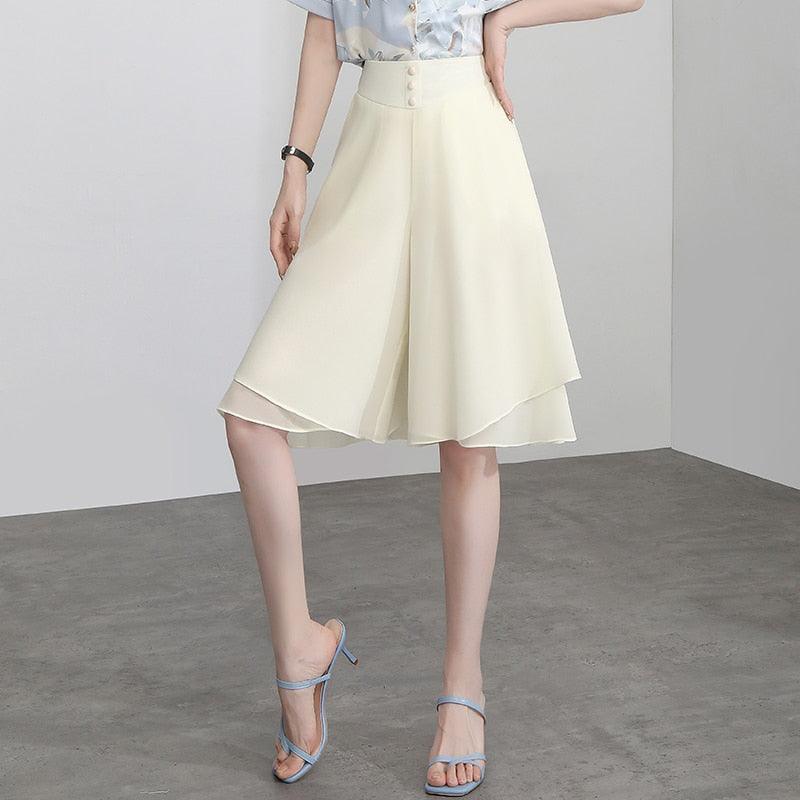 Shorts Nelly™ Super Soltinho com Dupla Camada em Chiffon / Impossível não se apaixonar por essa peça de roupa! - ModernLar