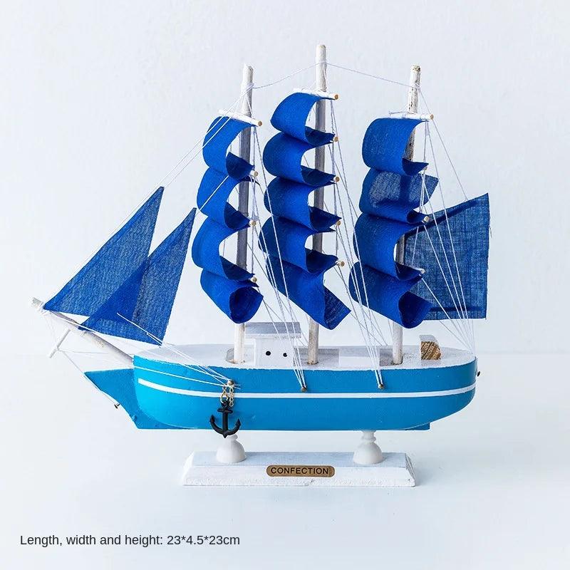 Barco Decorativo Veleiro - Orgulho Naval / A Opção Perfeita Para Decorar Qualquer Ambiente! - ModernLar