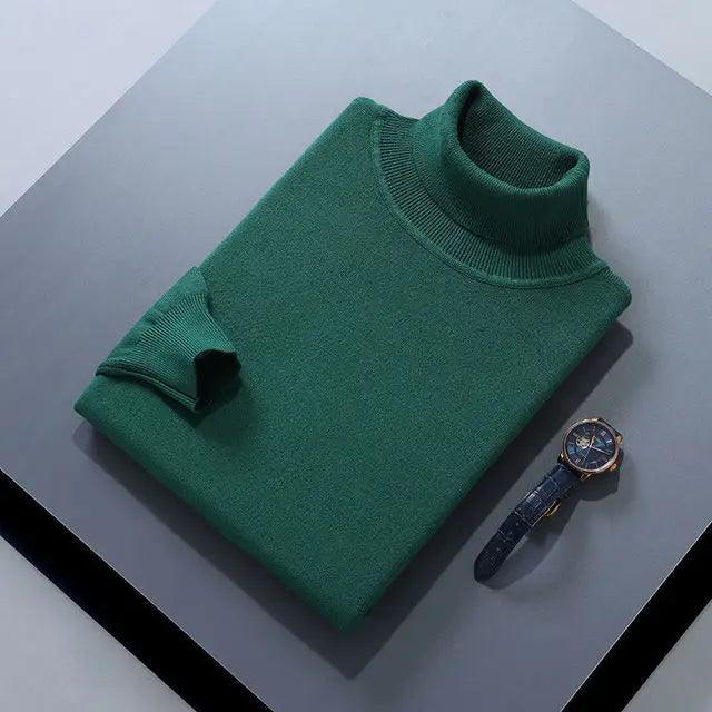 Suéter Premium Patagônia™ com Gola Alta / Elegância e Conforto com Toque de Cashmere! - ModernLar