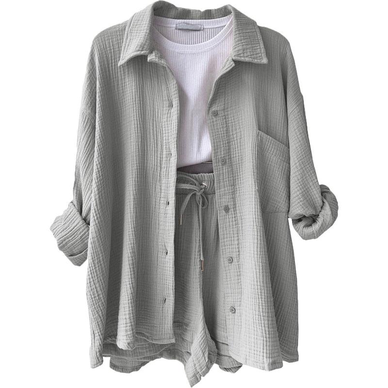 Conjunto Casual Feminino 2 peças - Jennifer / Perfeito para o Verão é dias Quentes! Garantindo Estilo e Frescor! - ModernLar