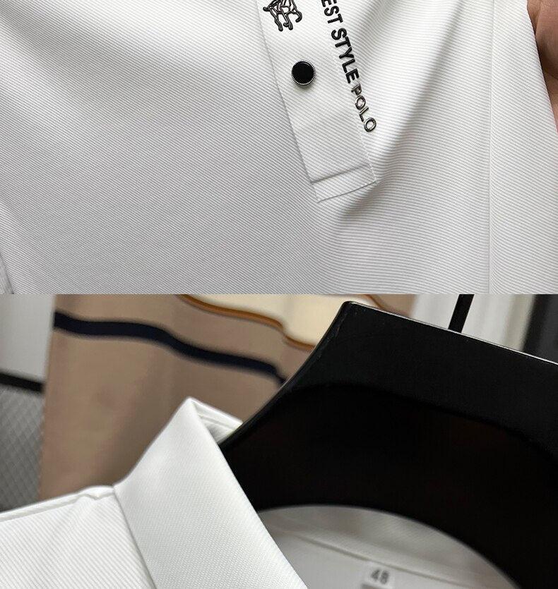Polo de Alto Padrão GolfStar™ / A Camiseta do Homem que Adora se Vestir com Luxo & Requinte! - ModernLar