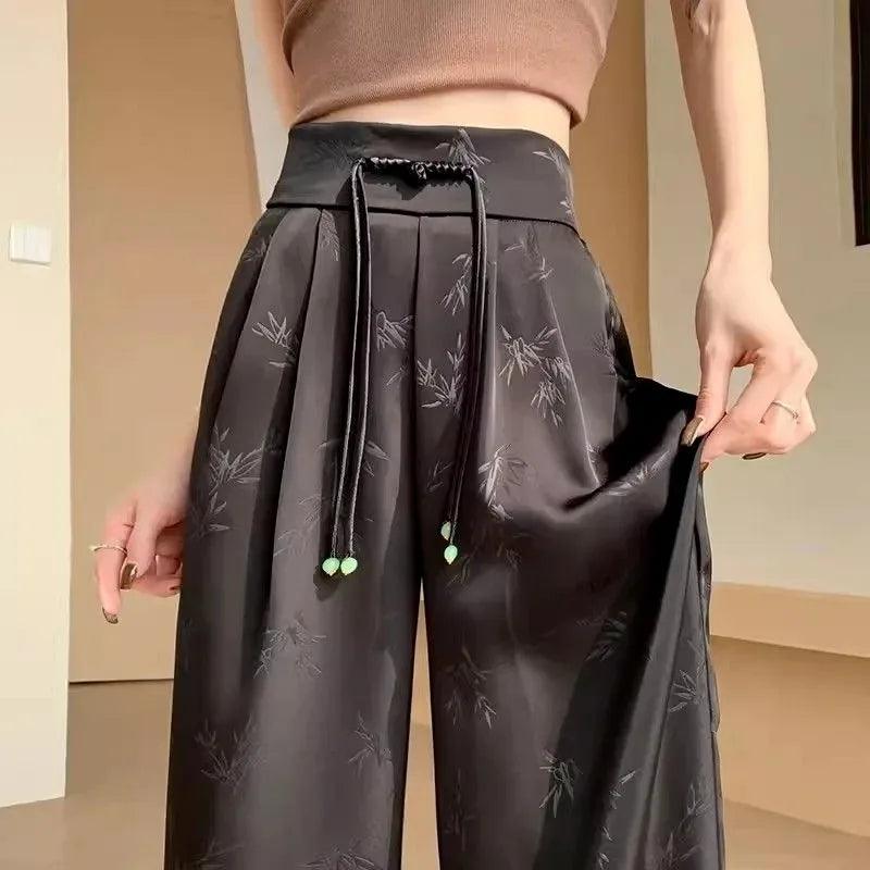 Calça Soltinha Jady™ Moda Gringa / Elegância, Conforto e Versatilidade em Seda Gelo Luxuosa! - ModernLar