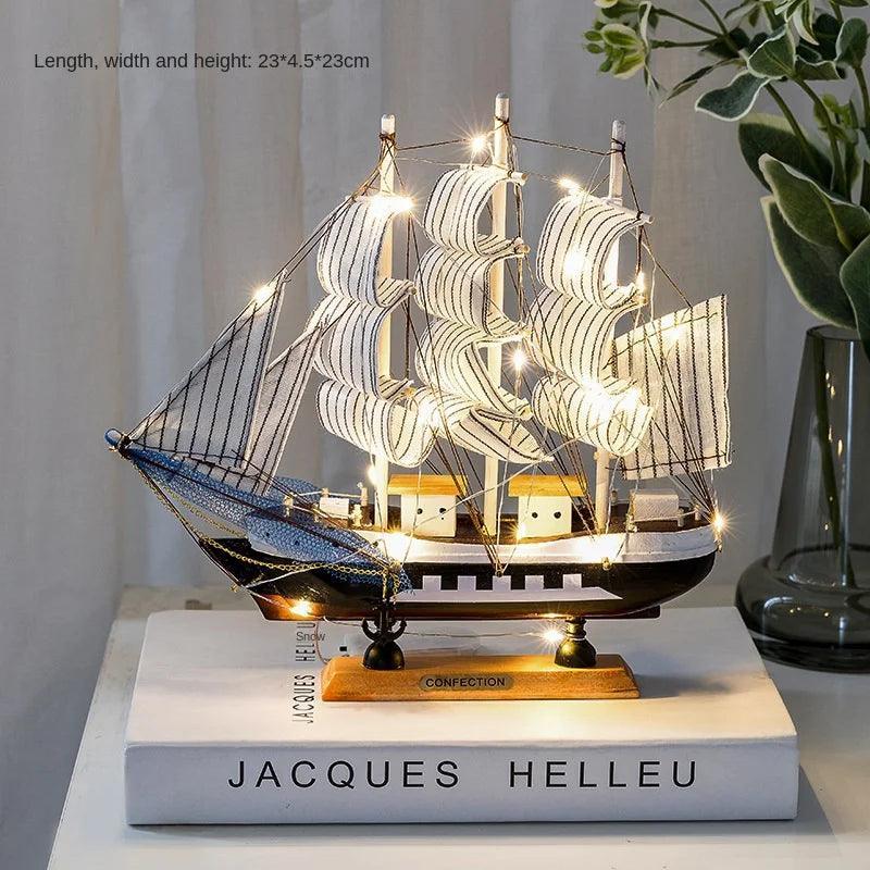Barco Decorativo Veleiro - Orgulho Naval / A Opção Perfeita Para Decorar Qualquer Ambiente! - ModernLar
