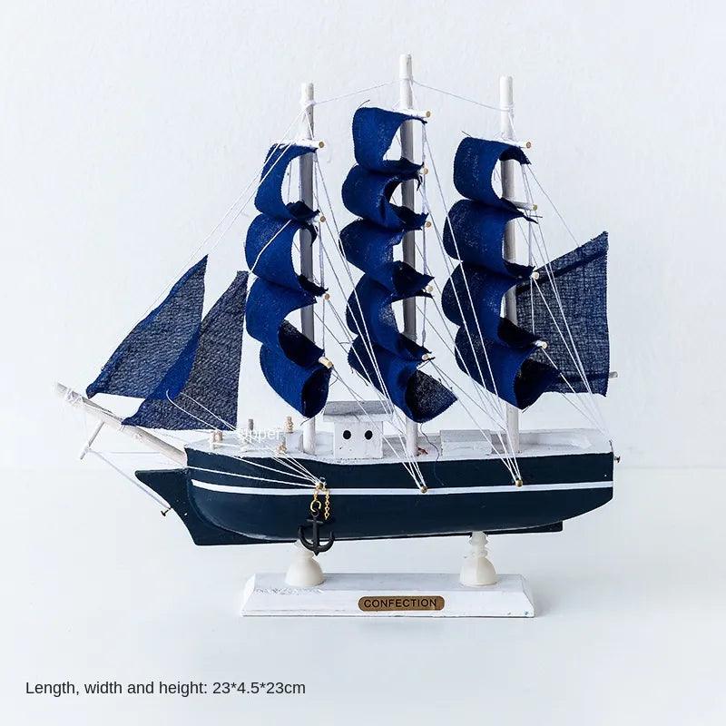 Barco Decorativo Veleiro - Orgulho Naval / A Opção Perfeita Para Decorar Qualquer Ambiente! - ModernLar