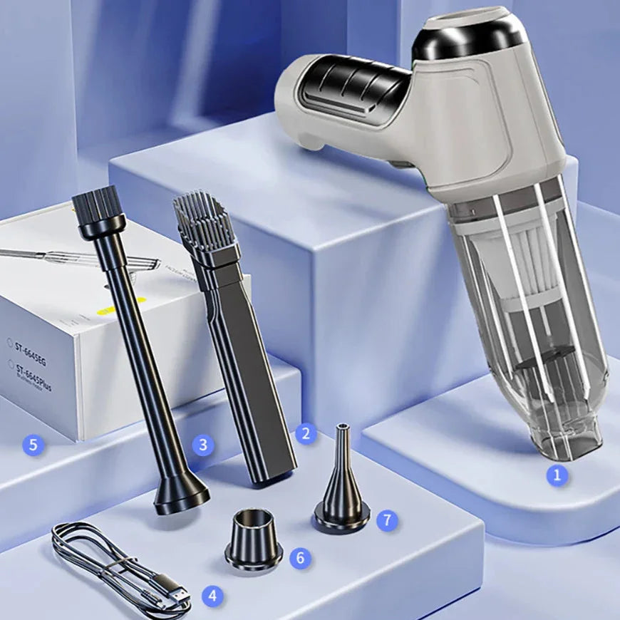 Aspirador Automotivo Modern Lar™ / Diga Adeus à Sujeira Difícil e Mantenha Seu Carro Impecável!