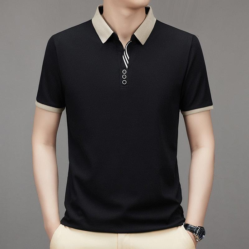 Camiseta Polo Premium em Seda gelo - Brayden / Sinta a Maciez da Seda Gelo na sua Pele com a Nossa Nova Polo Brayden! - ModernLar