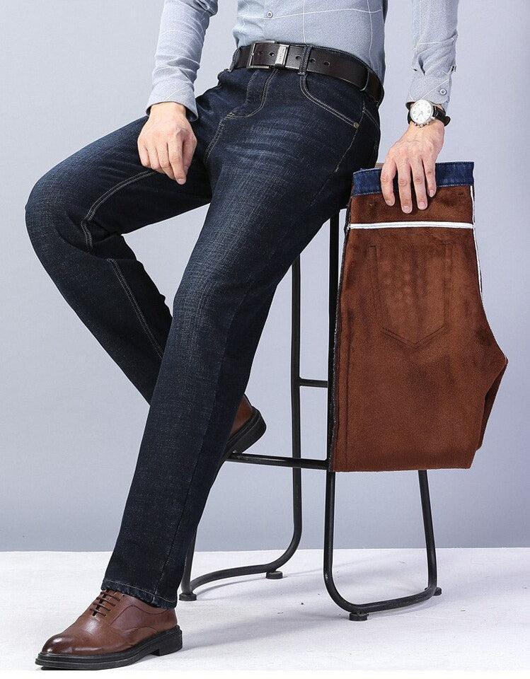 Calça Jeans Constantine™ com Interior Forrado e Caimento Premium - ModernLar