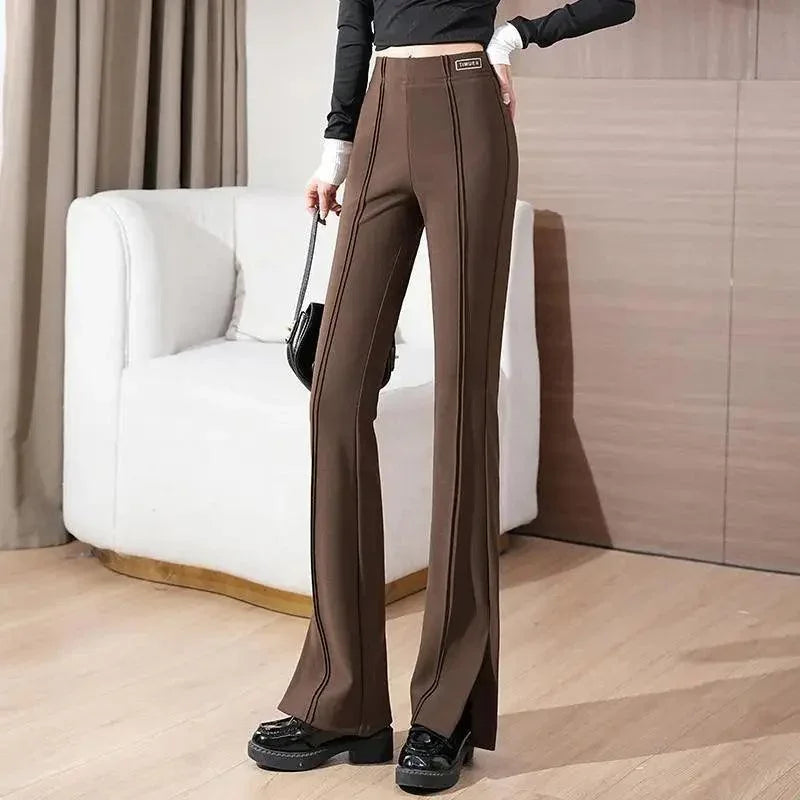 Calça MonaFlare™ Toque Parisiense / Silhueta Clássica com Toque Moderno! - ModernLar