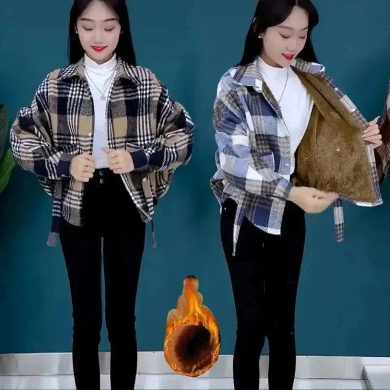 Casaco Dakota™ com Forro em Veludo e Mangas Morcego / Para um Look Despojado e ao mesmo tempo Confortável! - ModernLar