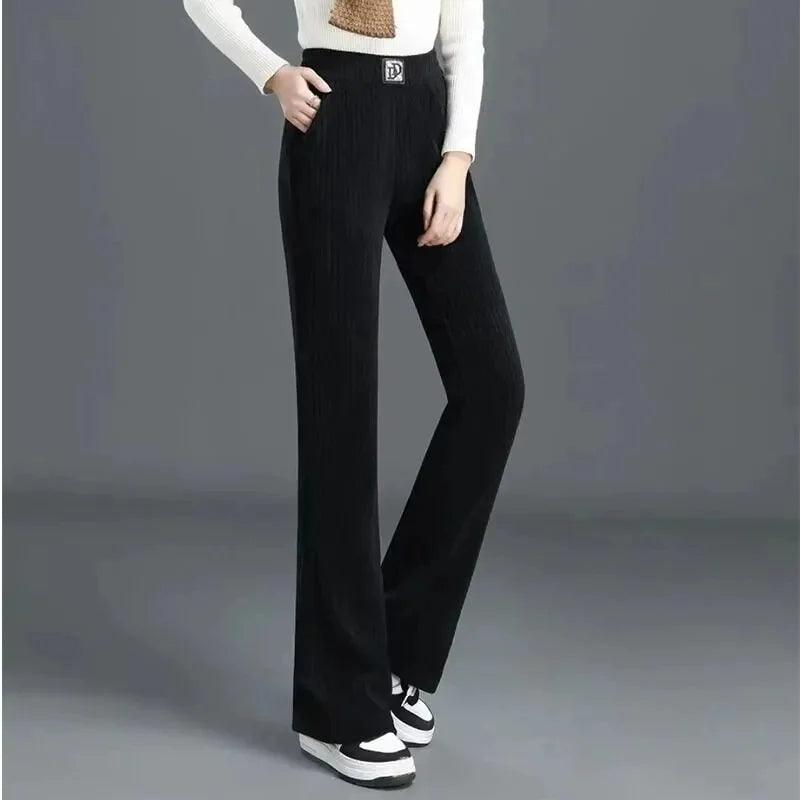 Calça Diva™ em Tricô Canelado / Conforto Premium e Estilo Chic para Todos os Dias de Inverno! - ModernLar