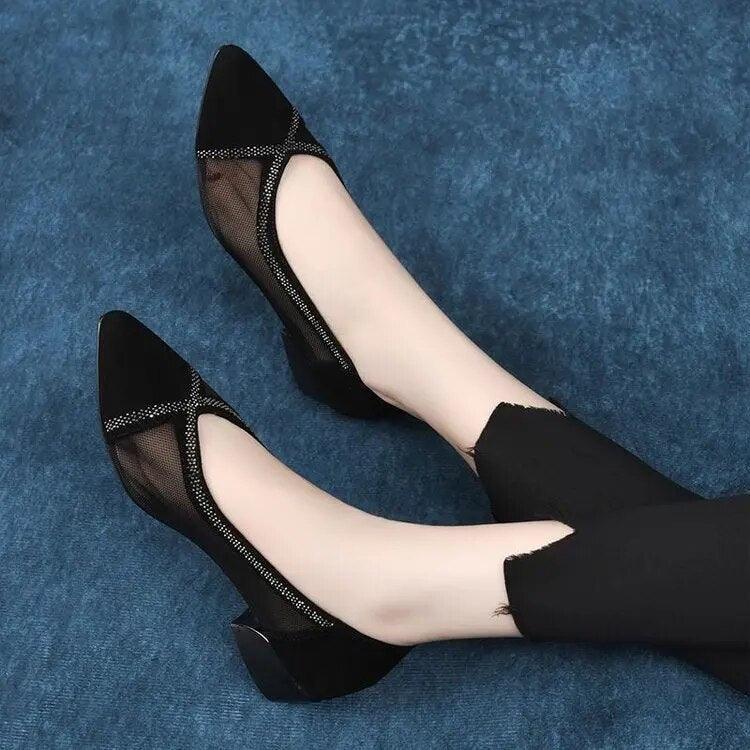 Sapatilha Dalila™ - Elegância Minimalista para Pés Sofisticados - ModernLar