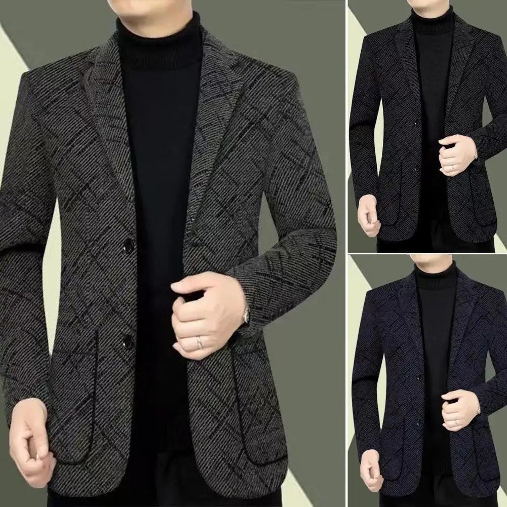 Blazer de Luxo Lancelot™ com Corte Ajustado / Elegância e Sofisticação Elevadas a um Novo Nível de Conforto e Estilo! - ModernLar