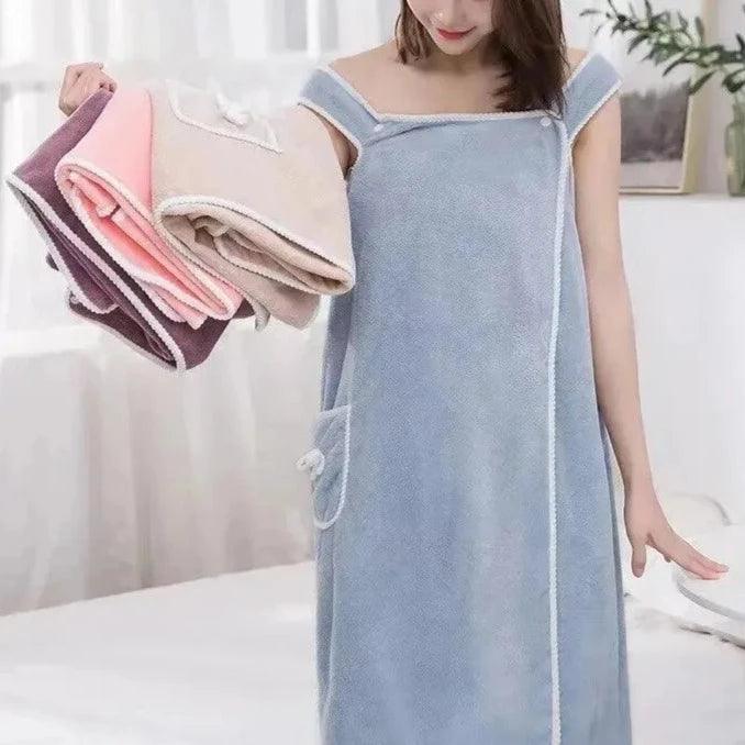 (Promoção: Compre 1, Leve 2) Toalha-Roupão Suavize™ em Microfibra / A Suavidade que te Abraça após o Banho! - ModernLar