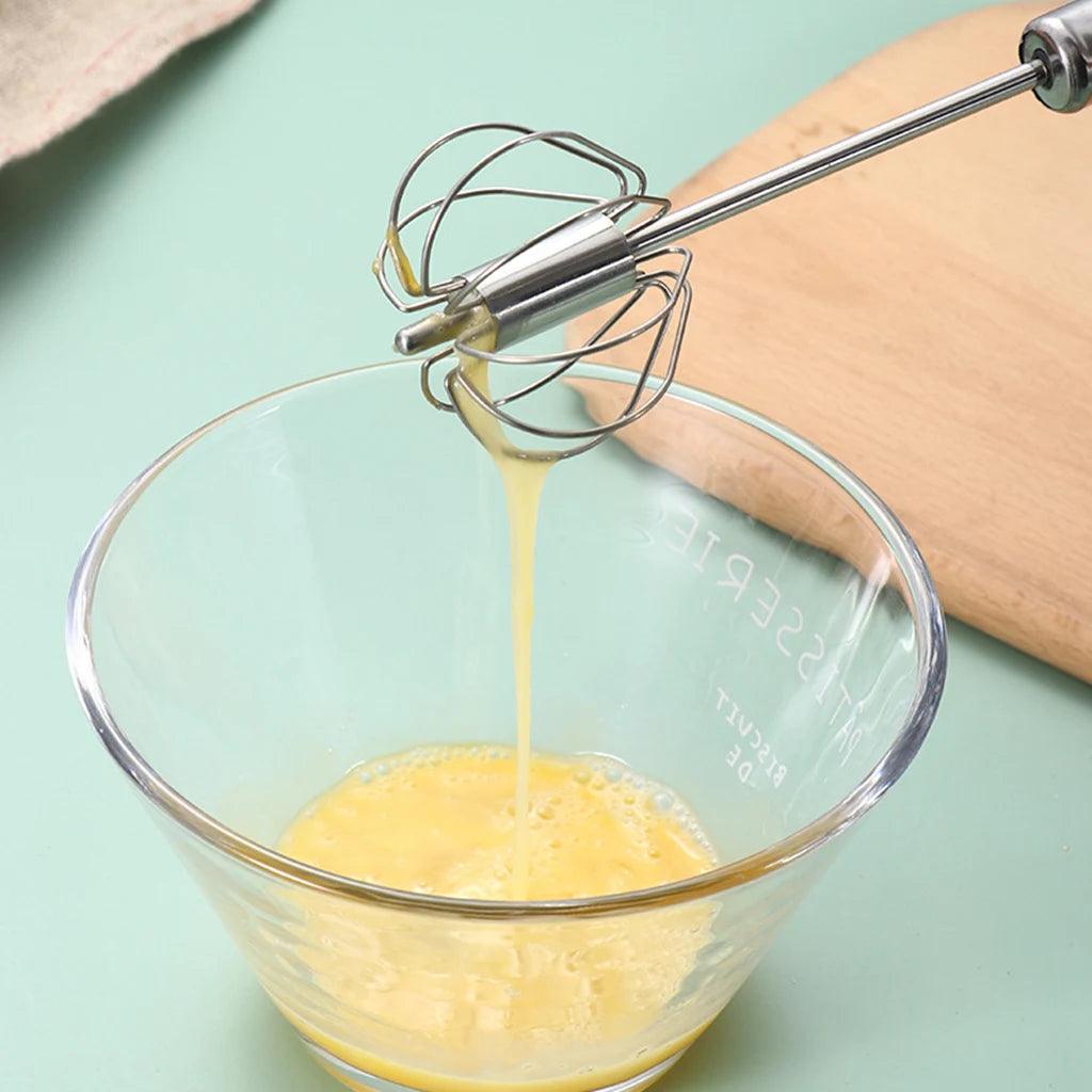 ( Compre 1 e Leve 2) Misturador Semiautomático MixFácil™ em Aço Inoxidável / A Praticidade que Transforma o Preparo! - ModernLar