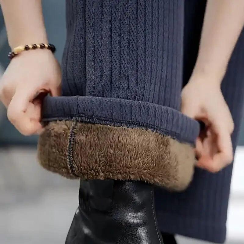 Calça Diva™ em Tricô Canelado / Conforto Premium e Estilo Chic para Todos os Dias de Inverno! - ModernLar