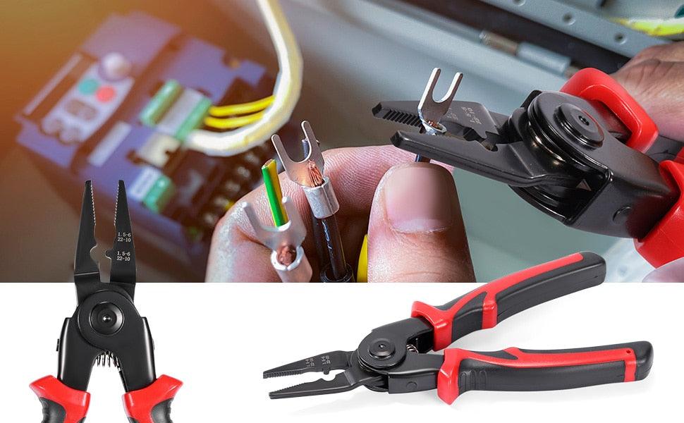 Alicate 5 em 1 em Aço - ForceOne/ 5 Diferentes Pontas Para Todas as Tarefas Necessárias no Dia a Dia! - ModernLar
