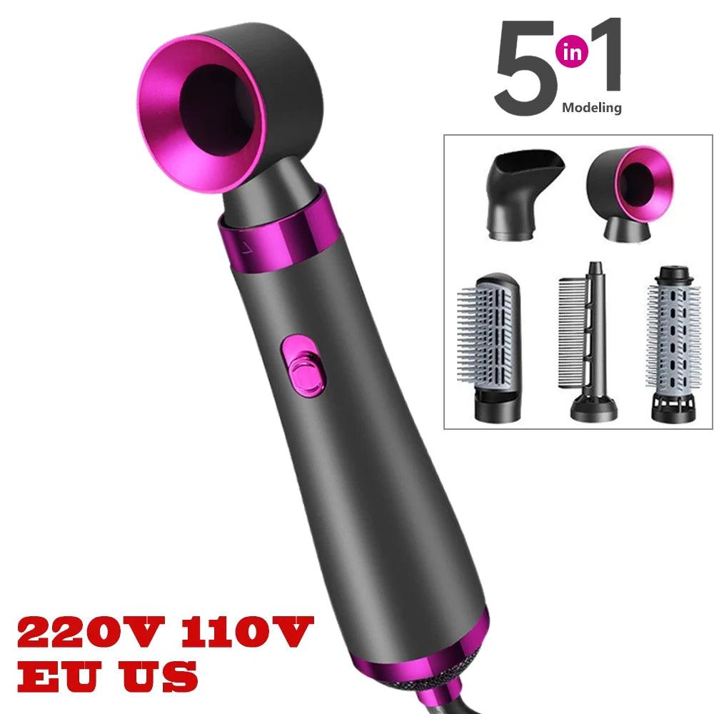 Secador 5 em 1 - Perfect Dry / Várias Combinações Diferentes Para Todas As Necessidades De Cuidado Com Seu Cabelo! - ModernLar
