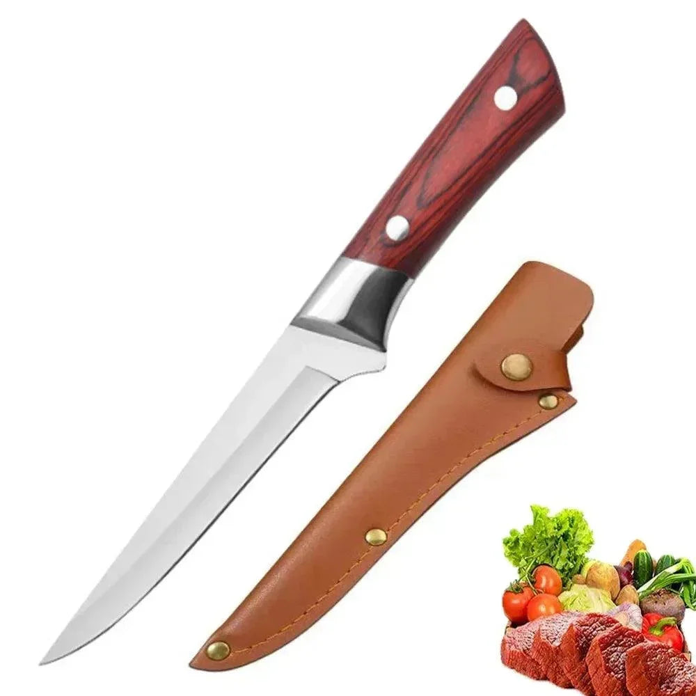 (Compre 2 e Leve 3) Faca Chef Dominus™ Profissional - Controle Total e Precisão Cirúrgica / Cozinhe Como um Mestre e Diga Adeus aos Cortes Irregulares!